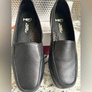 Hush Puppies Men's Classic Black Slip-Ons